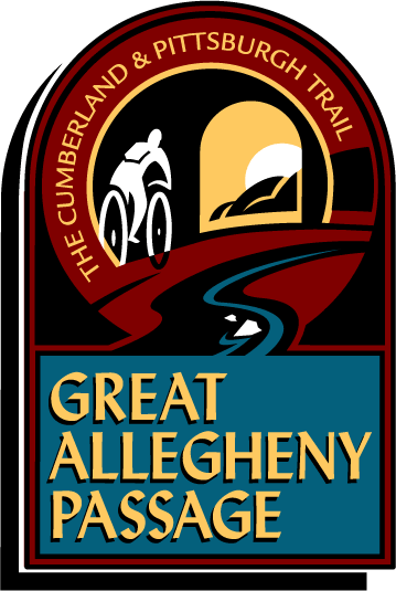 Great Allegheny Passage Vertical Logo